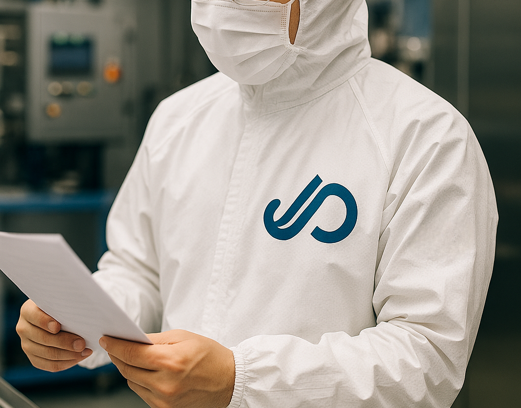 JP SCIENCE Researcher in Clean Room